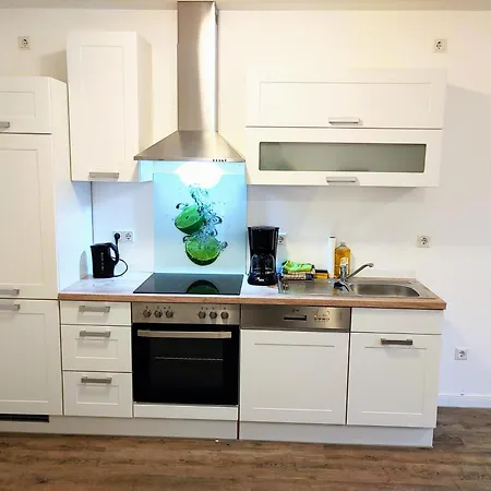 아파트 Witte Hus For 6 Guests With 3 지슈타흐트