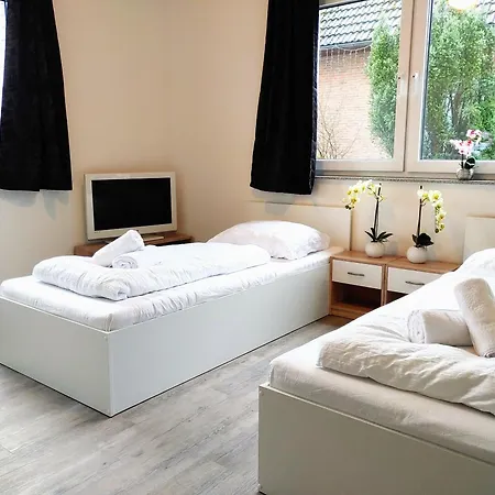 아파트 Witte Hus For 6 Guests With 3 지슈타흐트